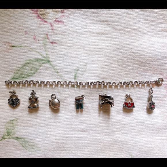 Judith Jack charm bracelet JY - Picture 3 of 4